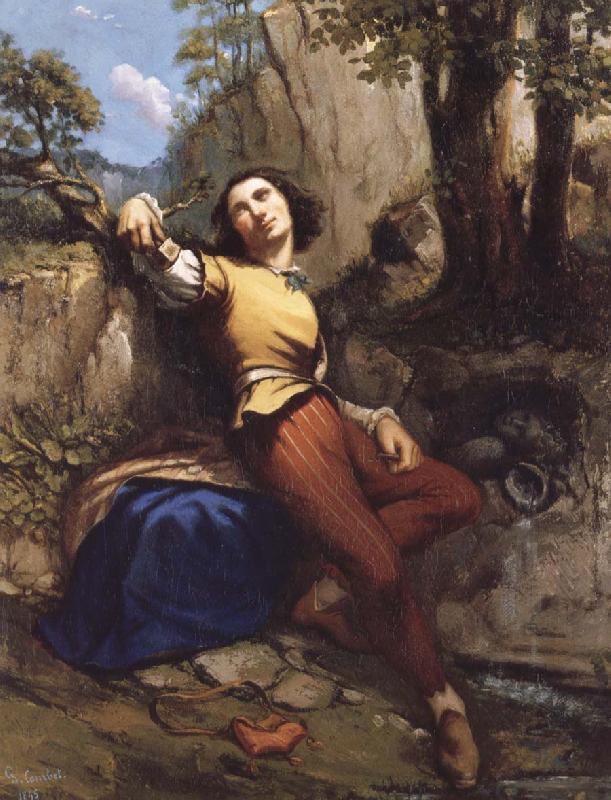 Gustave Courbet The Sculptor oil painting image